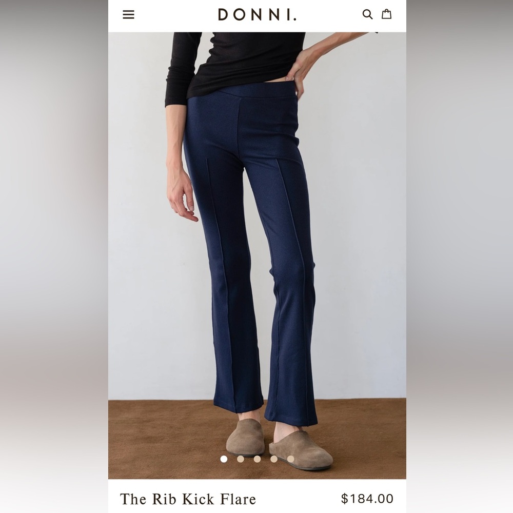 Donni kick flare pant - large